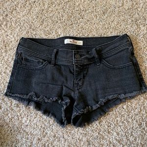 Black hollister shorts